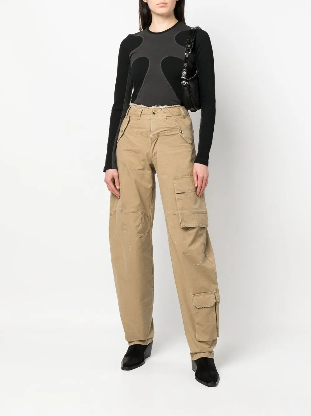 DARKPARK Broek met cargozak - Beige