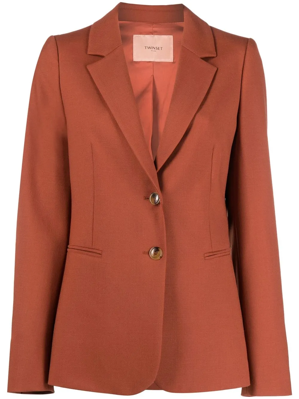 

TWINSET blazer de vestir con botones - Marrón