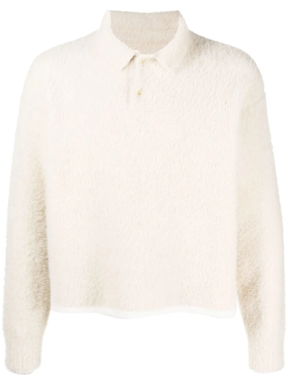 

Jacquemus Neve knitted polo shirt - White