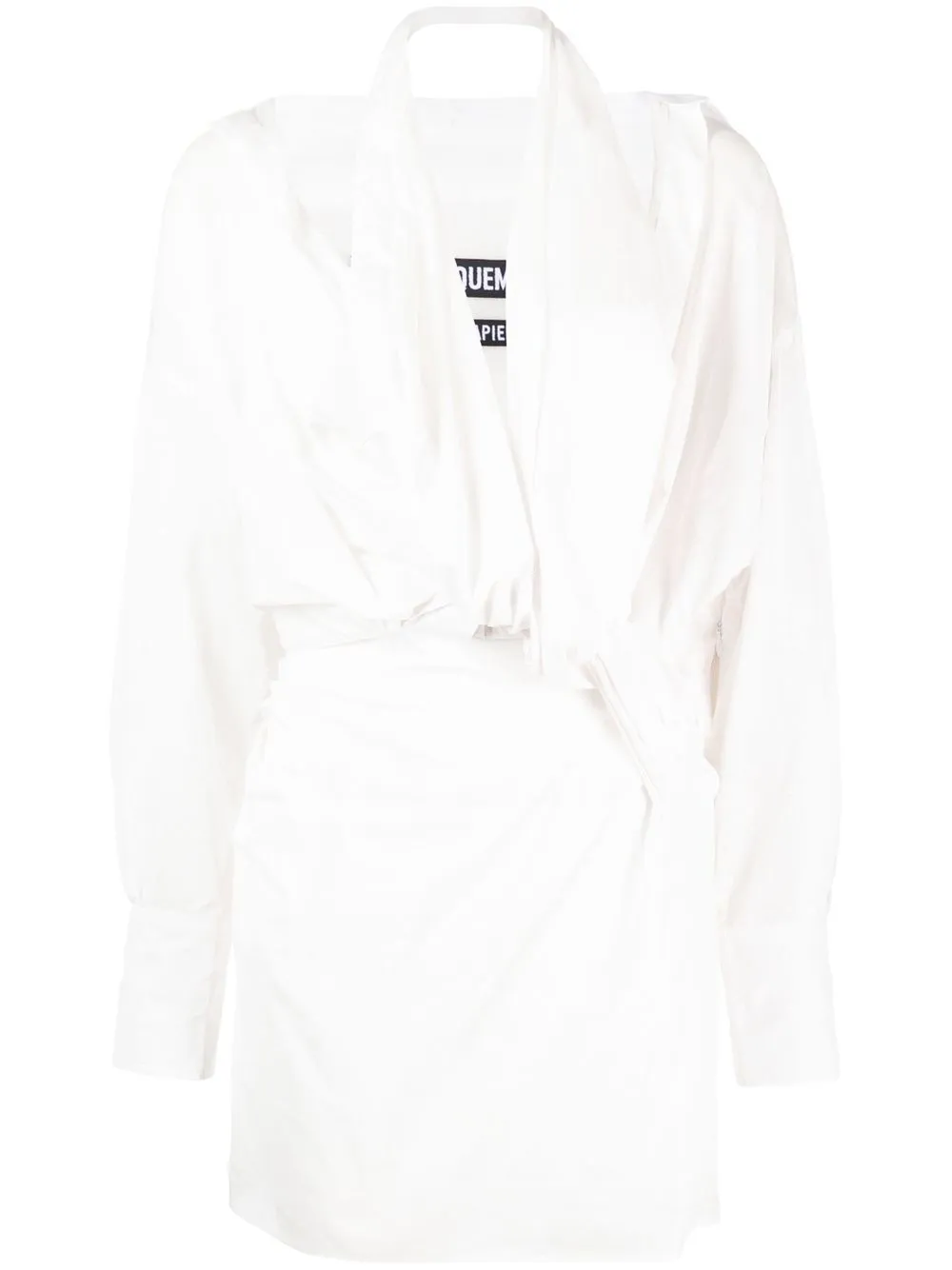 

Jacquemus vestido corto Agui - Blanco