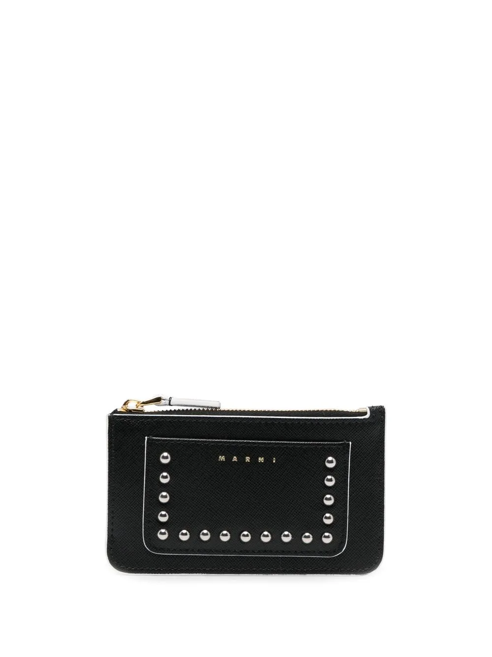 

Marni cartera con apliques - Negro