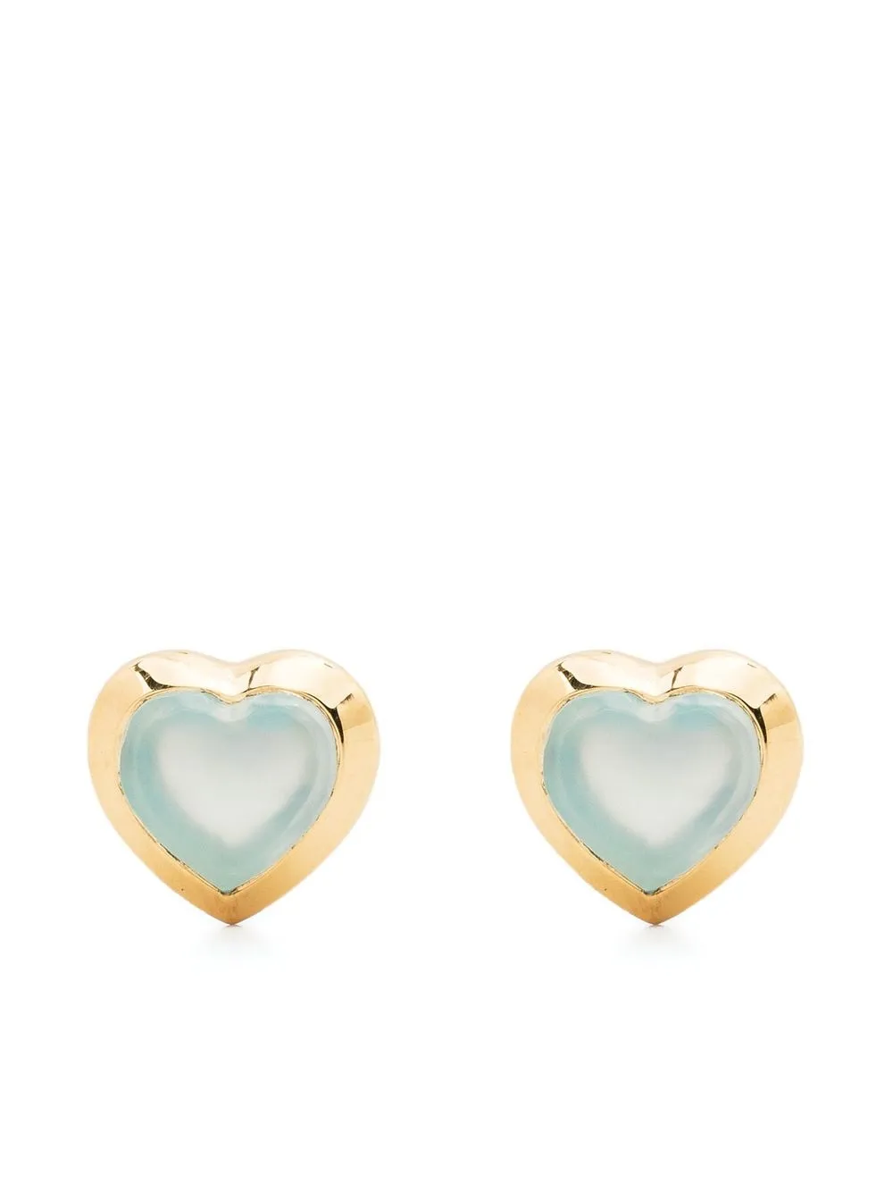 

Missoma aretes Jelly Heart con gema - Dorado