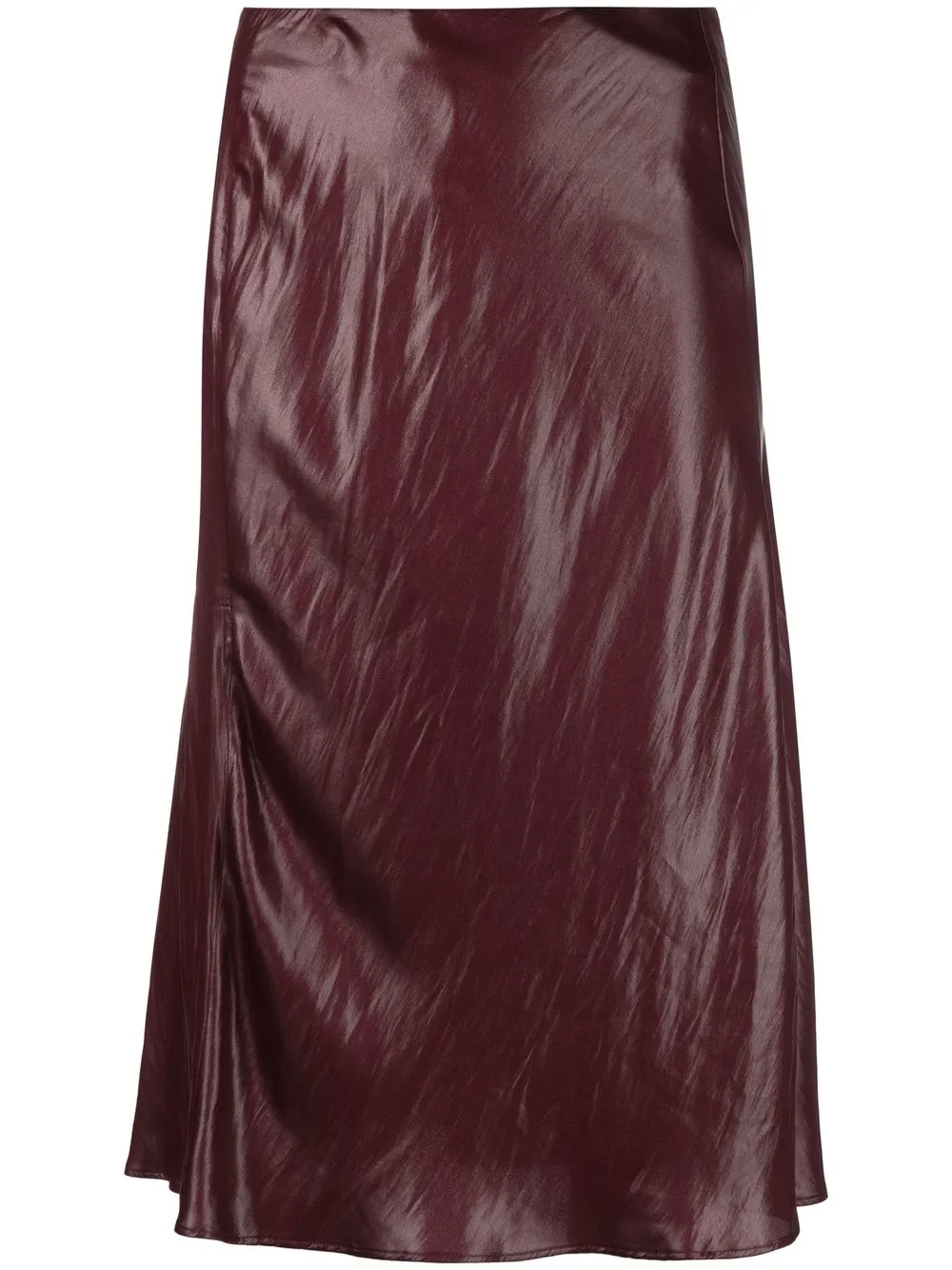 

Stella McCartney satin midi skirt - Red