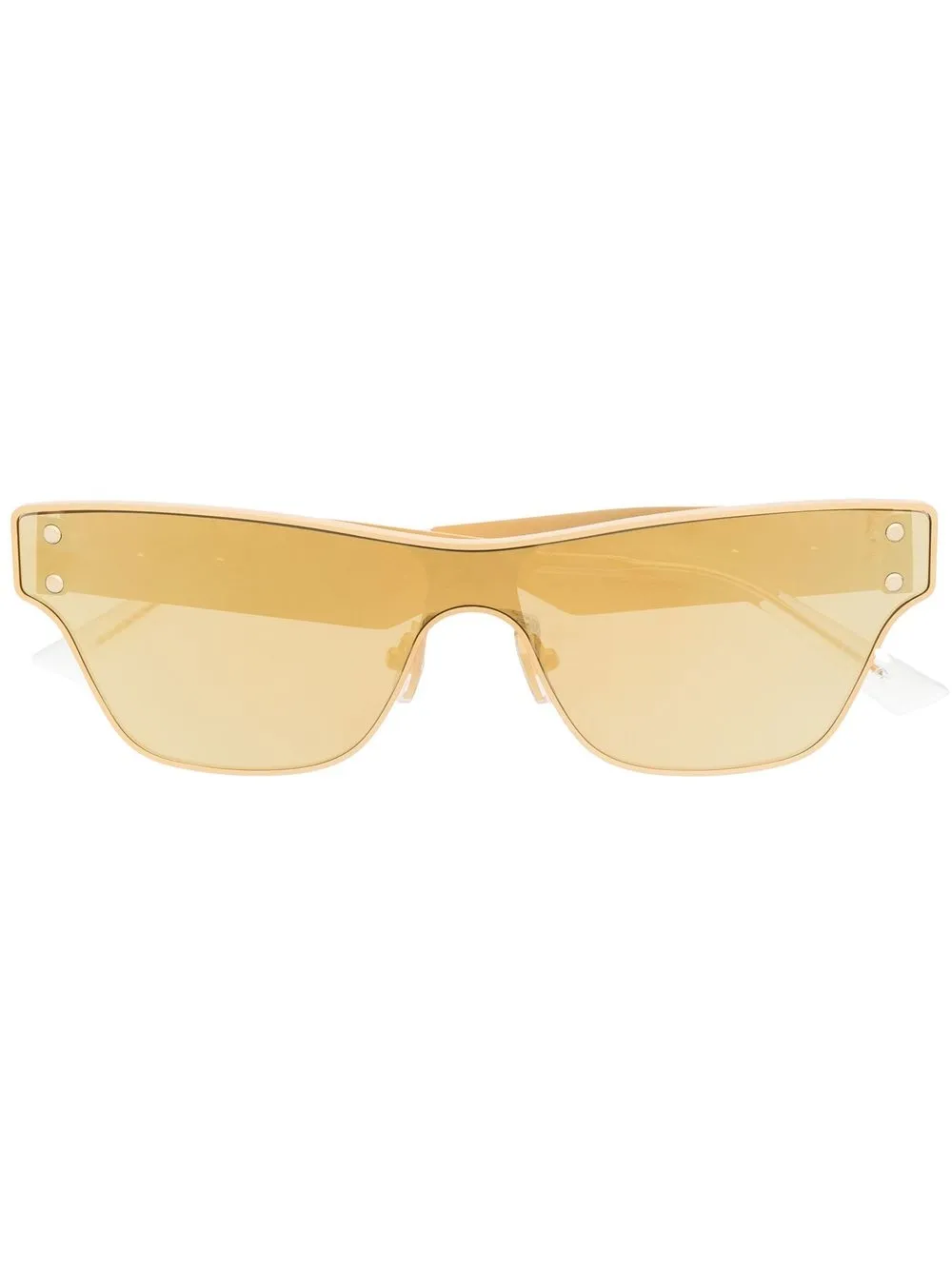 

Bottega Veneta Eyewear lentes de sol con armazón wayfarer - Dorado