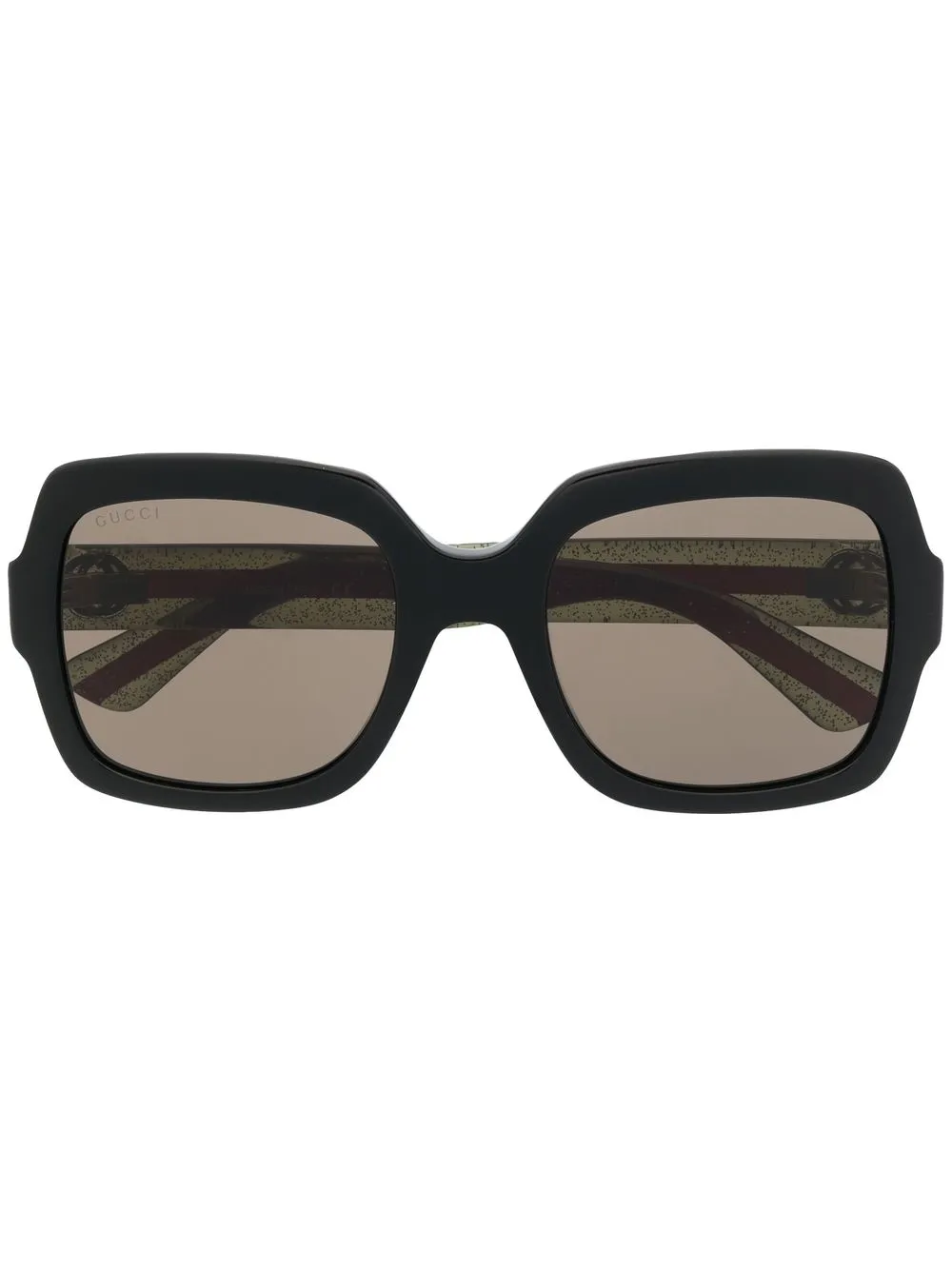 

Gucci Eyewear square-frame tinted sunglasses - Black