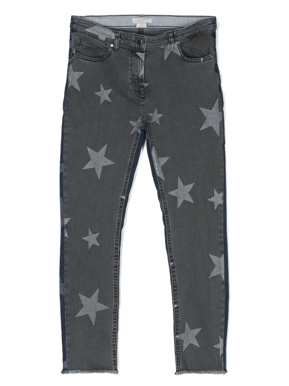 

Stella McCartney Kids jeans slim con estrellas estampadas - Gris