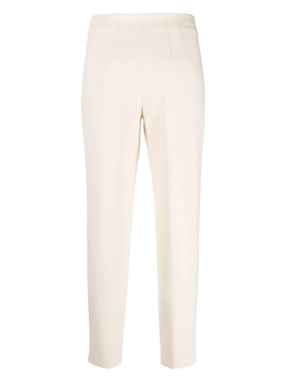  Blugirl Cropped Tapered Trousers - Neutrals 
