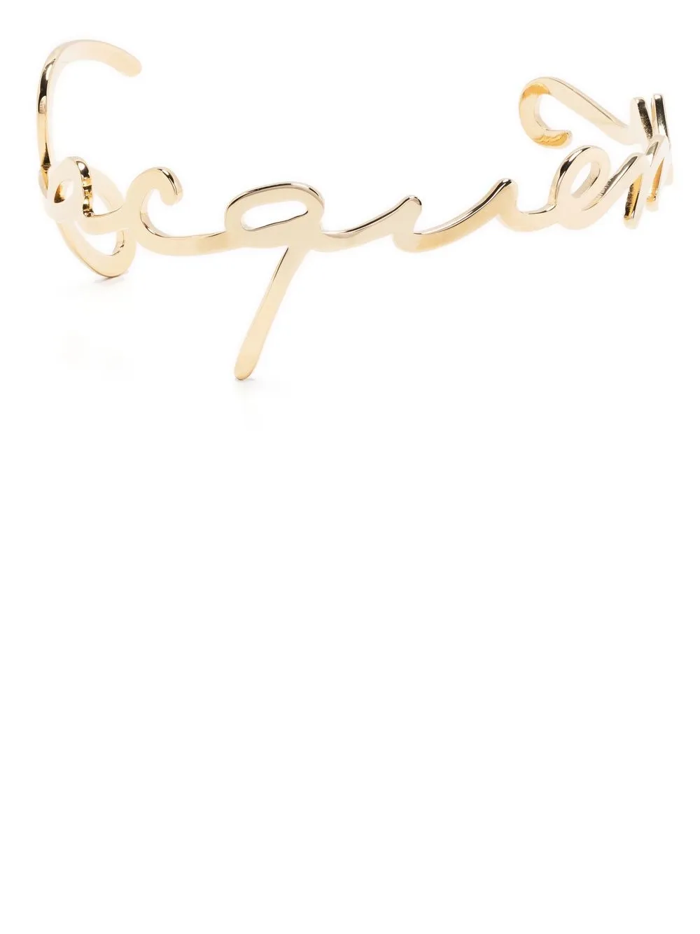 

Jacquemus logo-lettered chocker - Gold