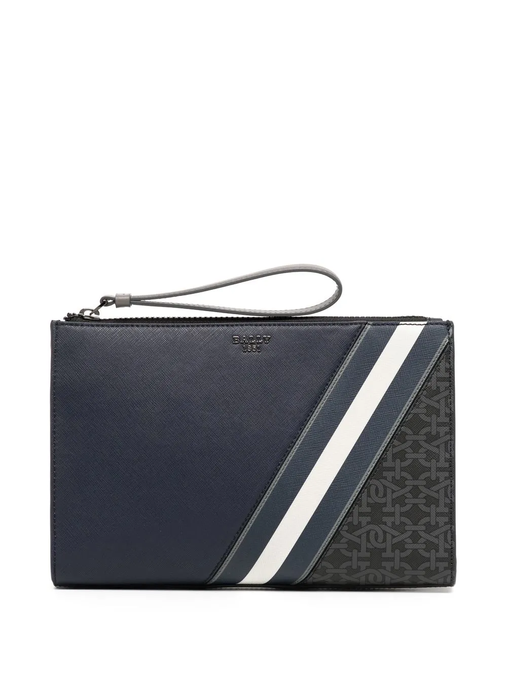

Bally Makid leather clutch bag - Blue