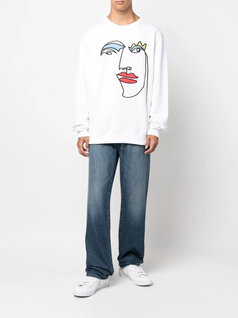 Encrè. sudadera Françoise con estampado gráfico | Sudaderas | Image 2