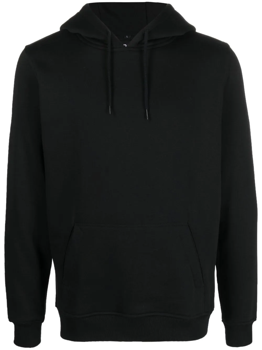 Encrè. Martine embroidered drawstring hoodie | Black | Image 1