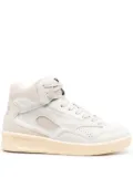 Jil Sander Basket Mid leather sneakers - Neutrals