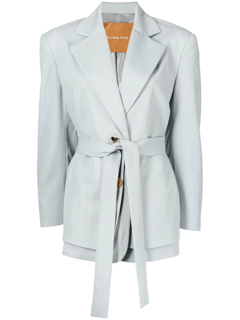 

Rejina Pyo blazer con moño en la cintura - Azul