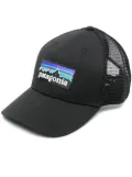 Patagonia logo patch cap - Black