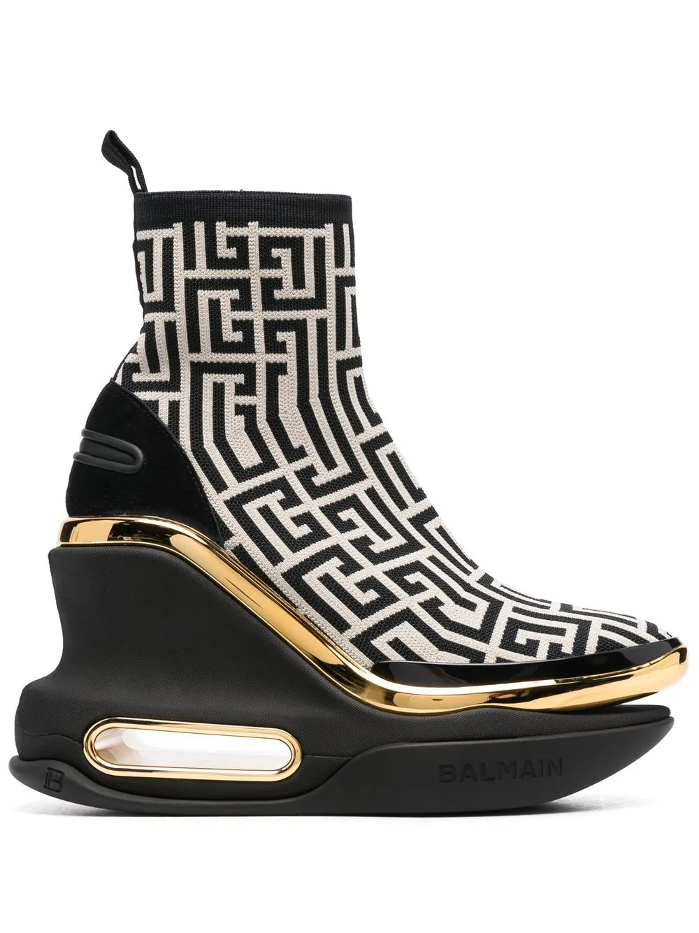 

Balmain botas B Bold con monograma - Neutro