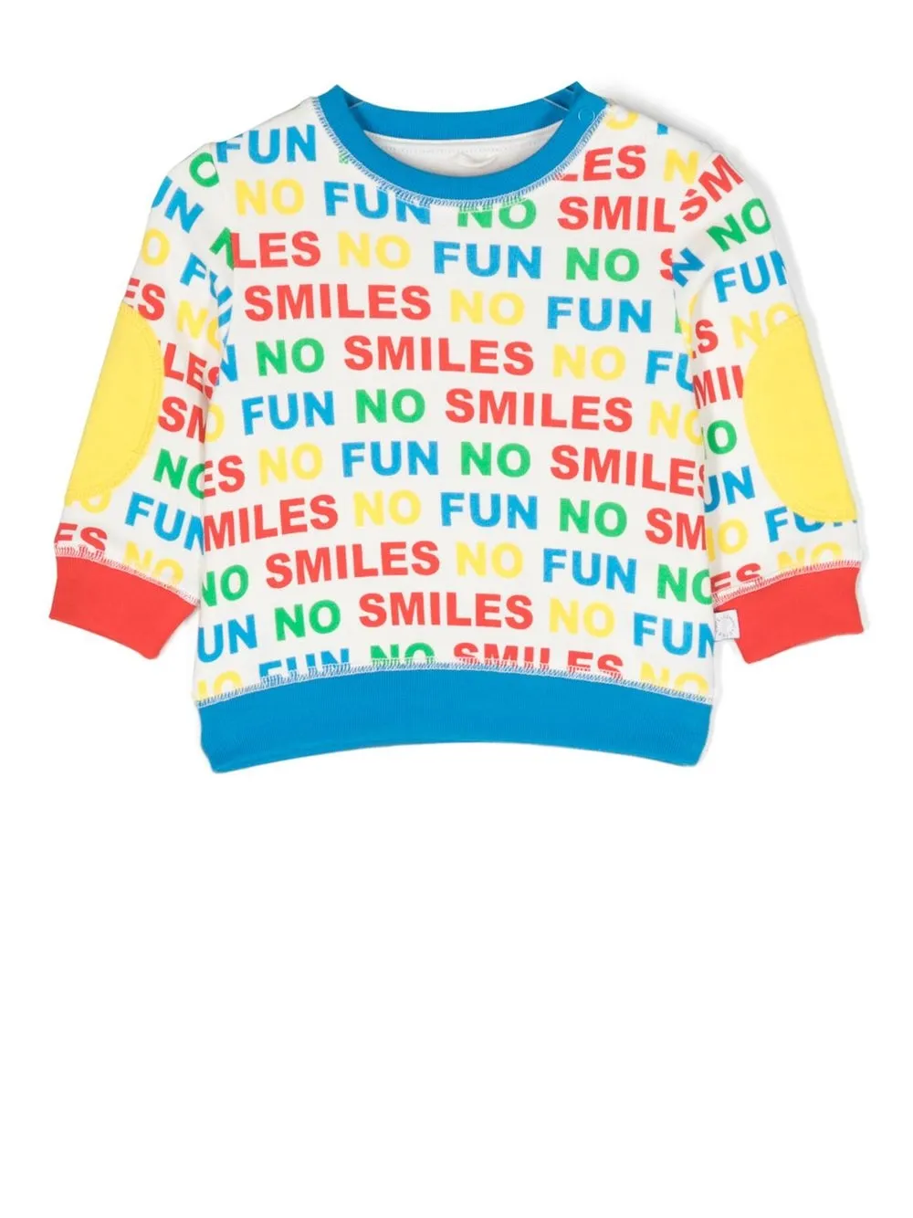 

Stella McCartney Kids word-print sweatshirt - White