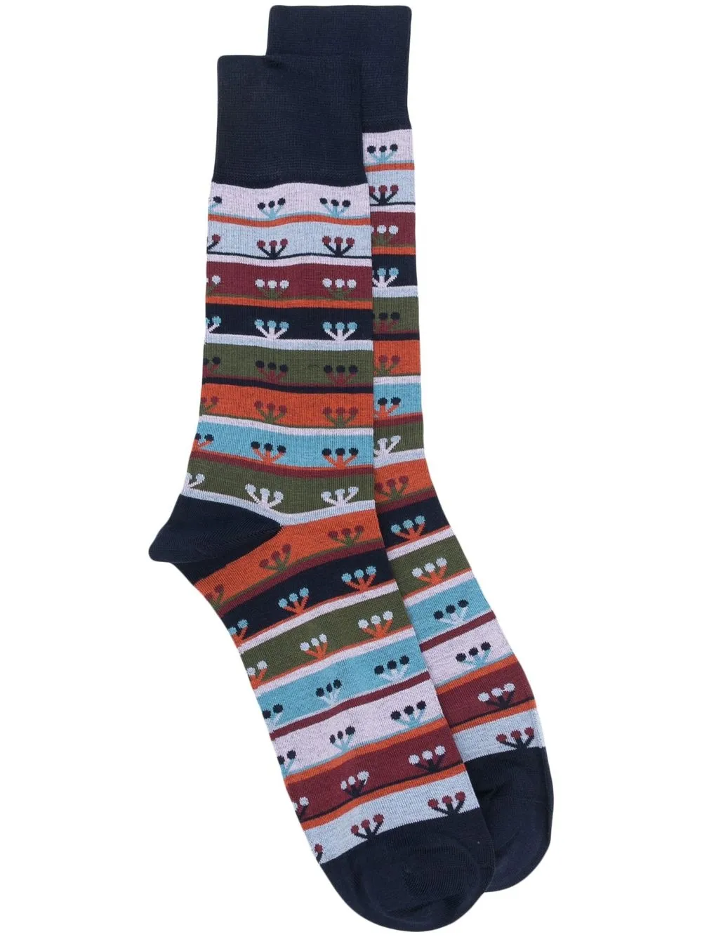 

Paul Smith intarsia-knit socks - Blue