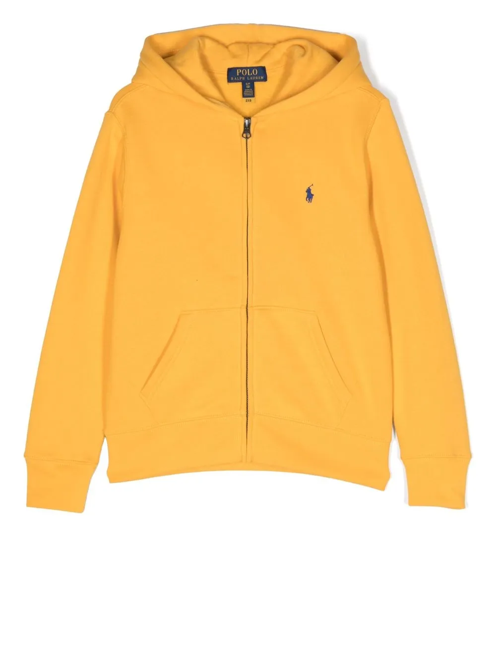 

Ralph Lauren Kids hoodie con logo bordado - Amarillo