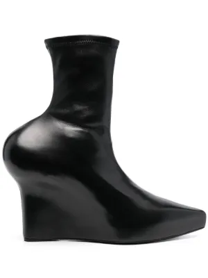 BALENCIAGA Trooper アンクルブーツ Balenciaga 'trooper' Ankle Boots in Black | Lyst