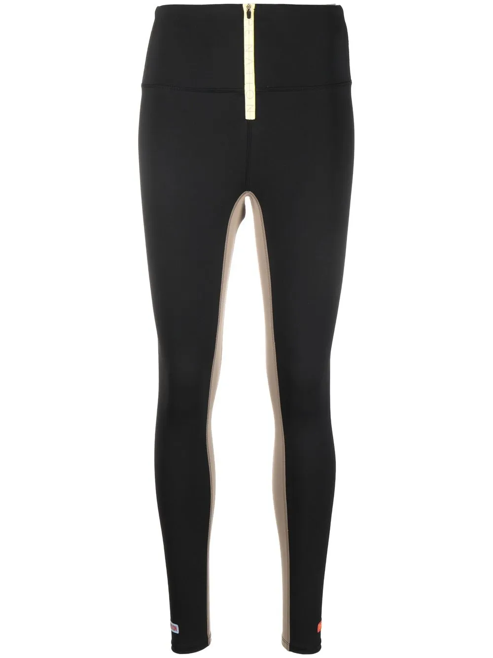 

P.E Nation leggins Diver con diseño color block - Negro