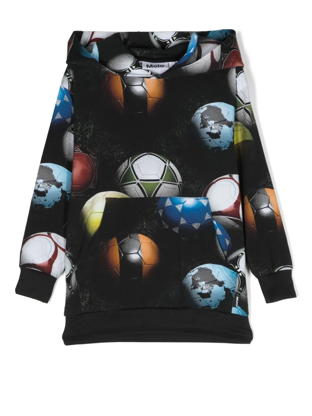 

Molo hoodie World Football - Negro