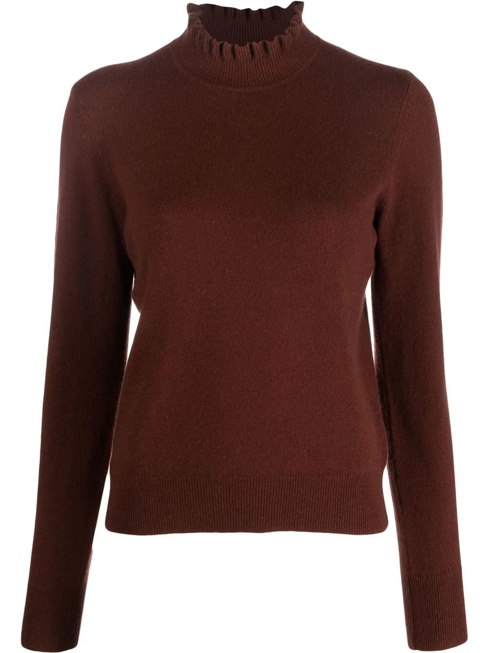 

Nili Lotan high-neck cashmere jumper - Brown