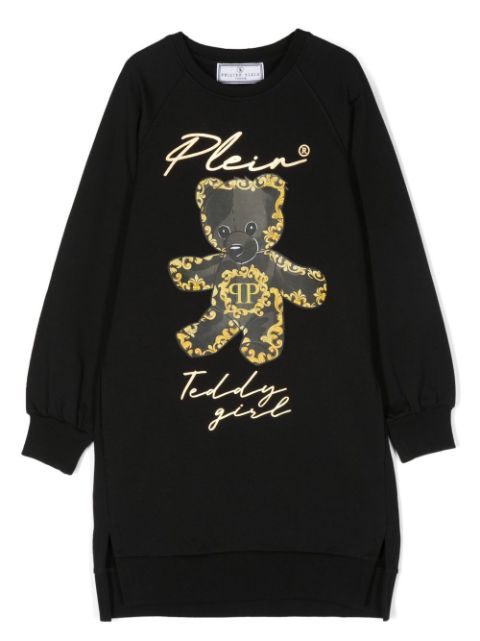 Philipp Plein Junior graphic-print jumper dress