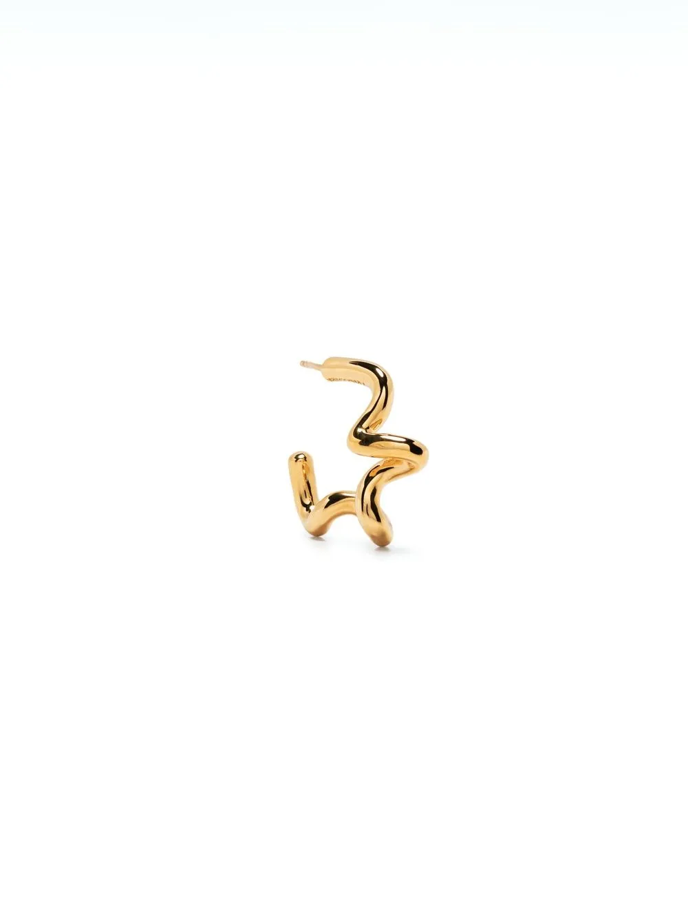 

Missoma small Squiggle curved earrings - Gold