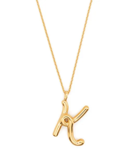Missoma Curly Molten halsband med hänge