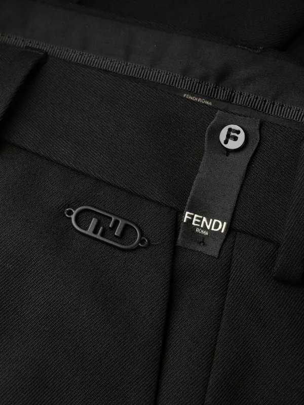 Fendi テーラードパンツ FENDI テーラードパンツ | ブラック | FARFETCH JP