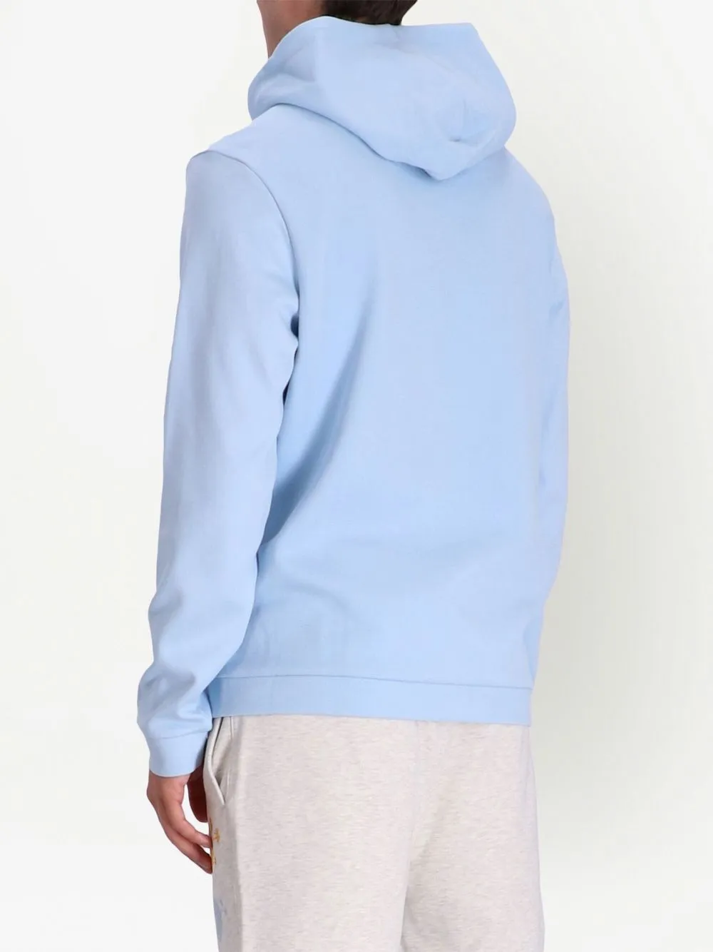 boss soody curved hoodie