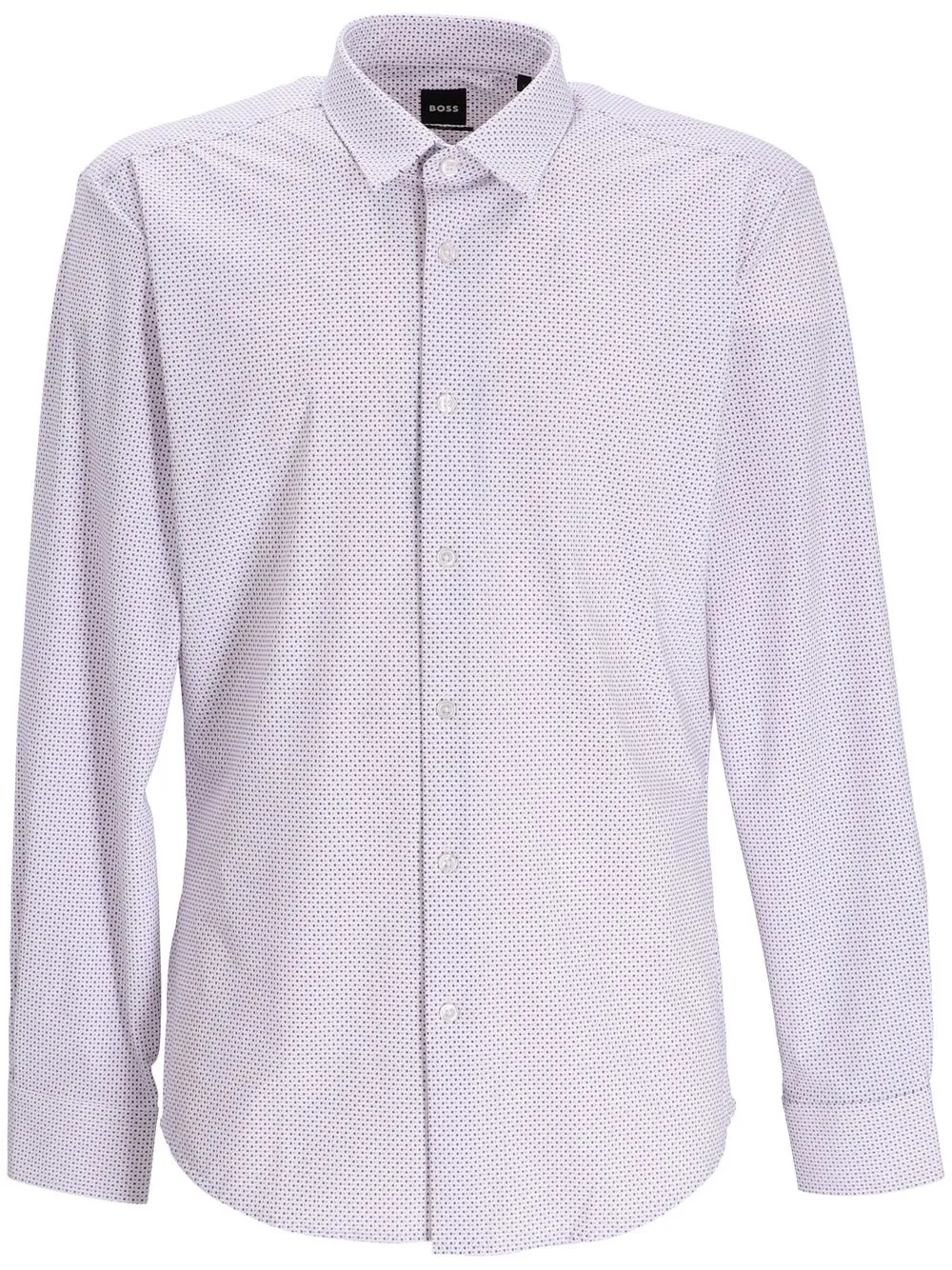 

BOSS long-sleeve buttoned shirt - Rosado