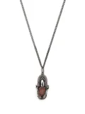 Capsule Eleven Capsule crystal-pendant necklace - Silver