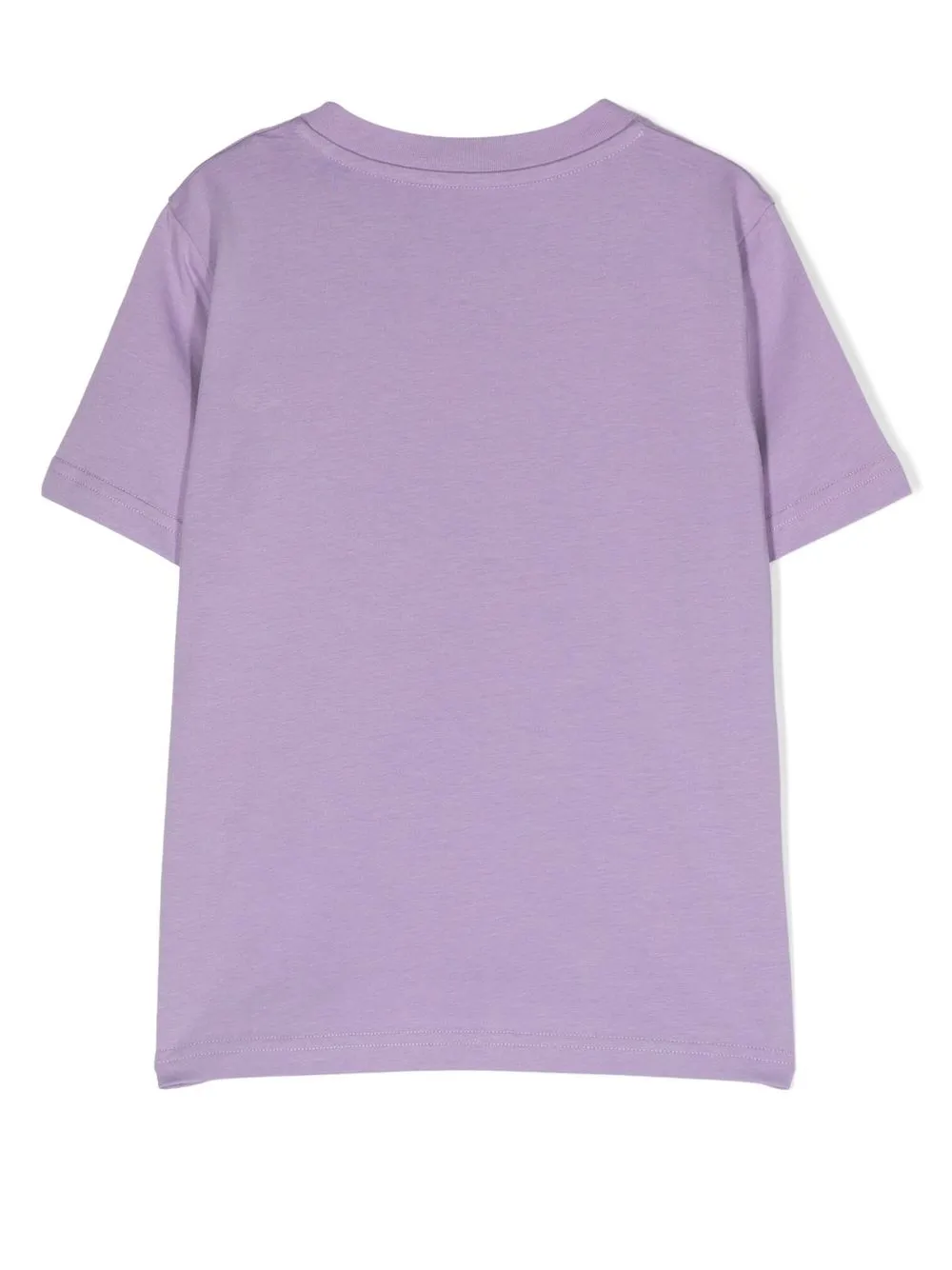 Moncler Enfant T-shirt met logoprint - Paars