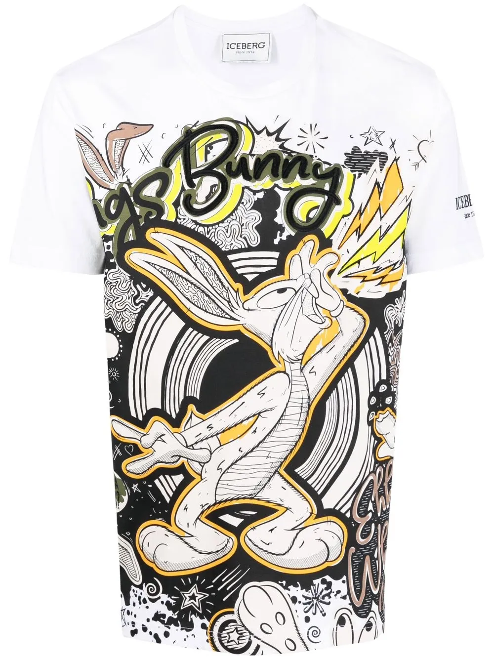 

Iceberg x Looney Tunes graphic-print T-shirt - White