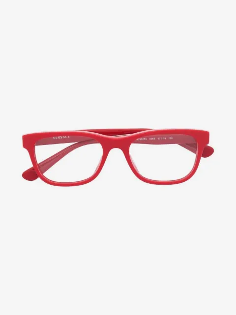 Versace Eyewear square-frame logo glasses