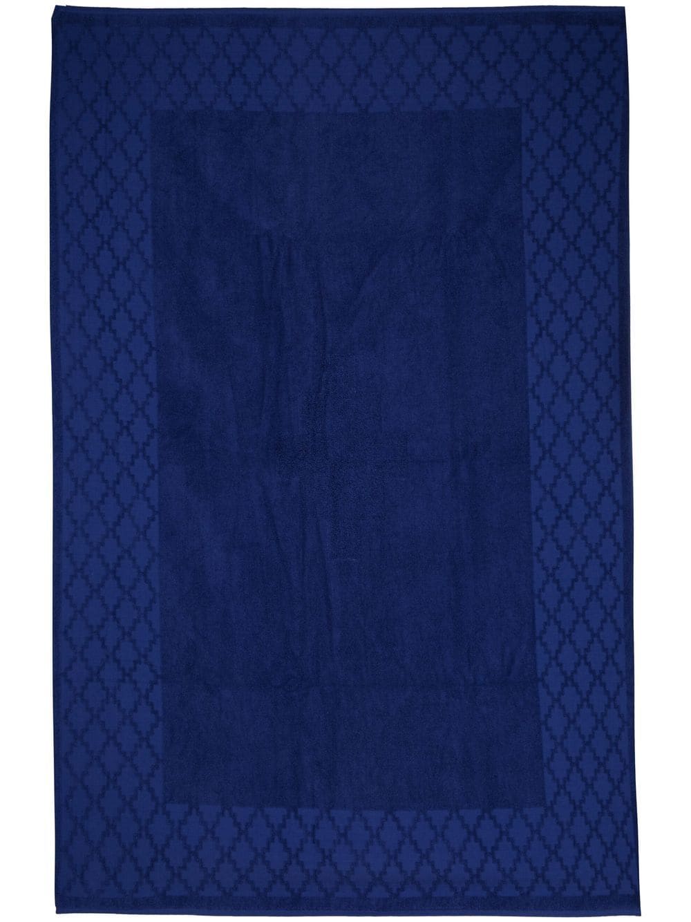 Shop Marcelo Burlon County Of Milan Cotton Shower Towel In Blau