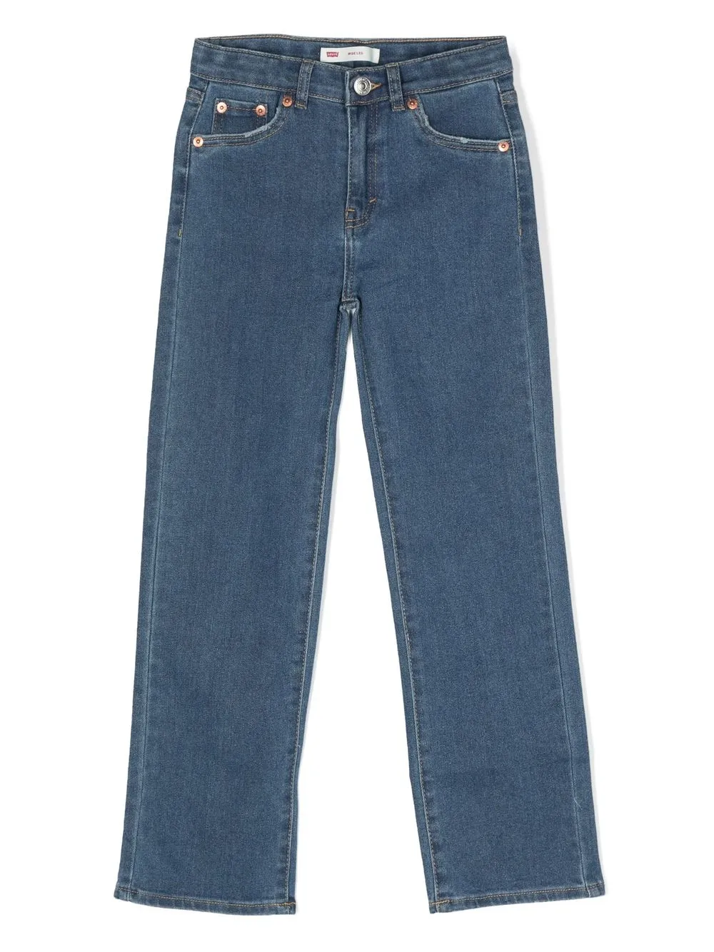 

Levi's Kids jeans rectos con diseño de cinco bolsillos - Azul