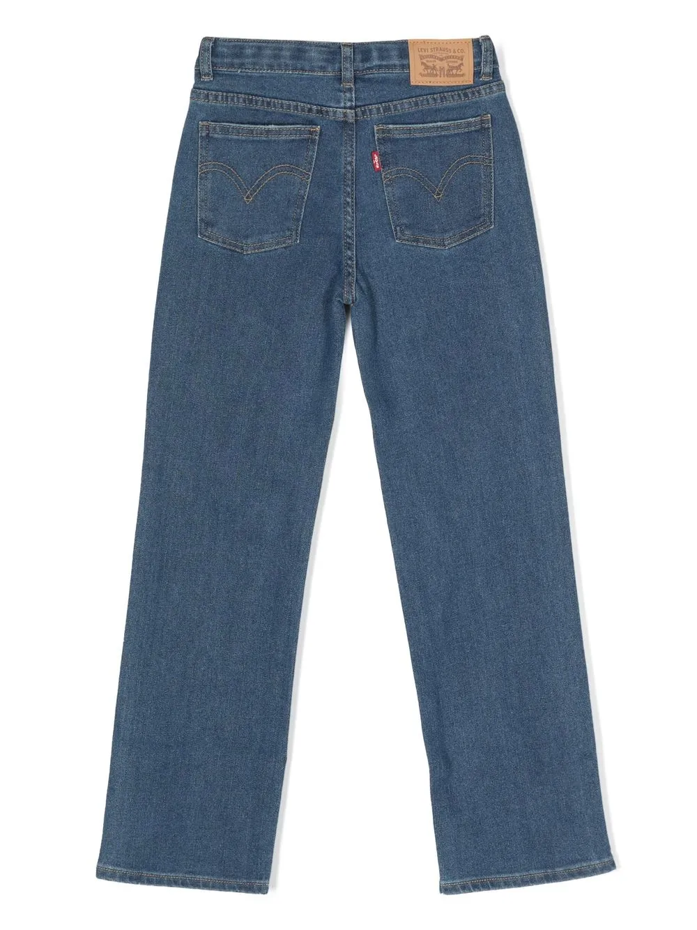 Levi's Kids Jeans met wijde pijpen - Blauw