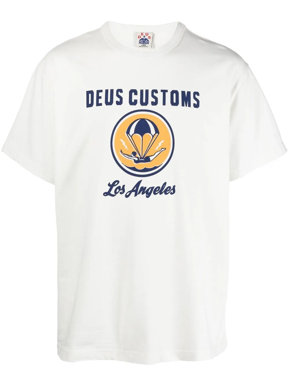 

Deus Ex Machina playera con estampado gráfico - Blanco