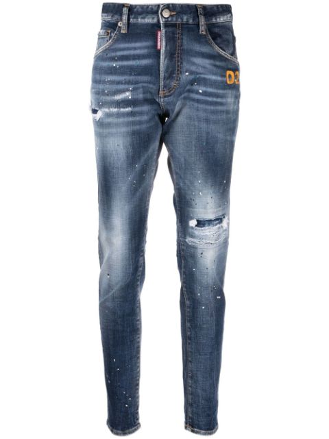 DSQUARED2 distressed-finish denim jeans Women