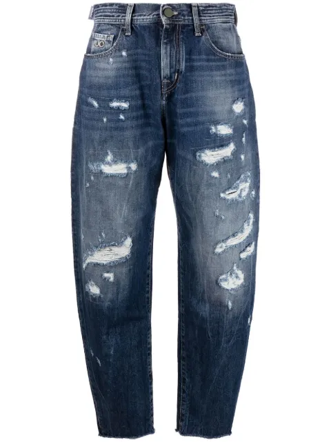 Jacob Cohën Kendal mid-rise tapered jeans