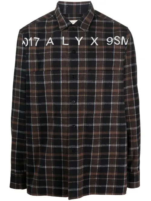Chemise à motif tartan - 1017 ALYX 9SM - Modalova