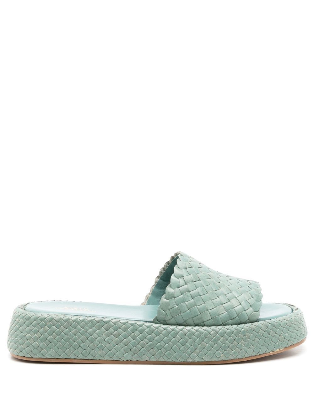 Rasteira Piaggi woven sliders