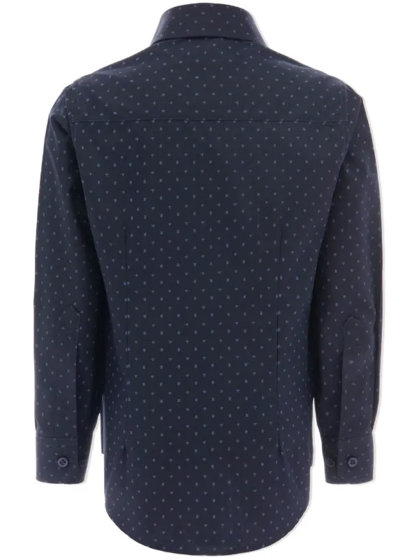 fleur de lis dress shirt Multi Fleur de Lis Shirt M