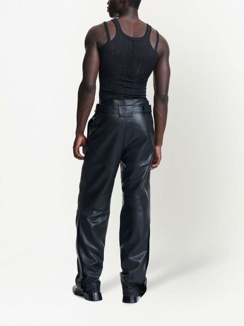 Shop Dion Lee Camouflage Slip-detail Vest In Black