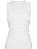 Dion Lee Interlink knitted tank top - White