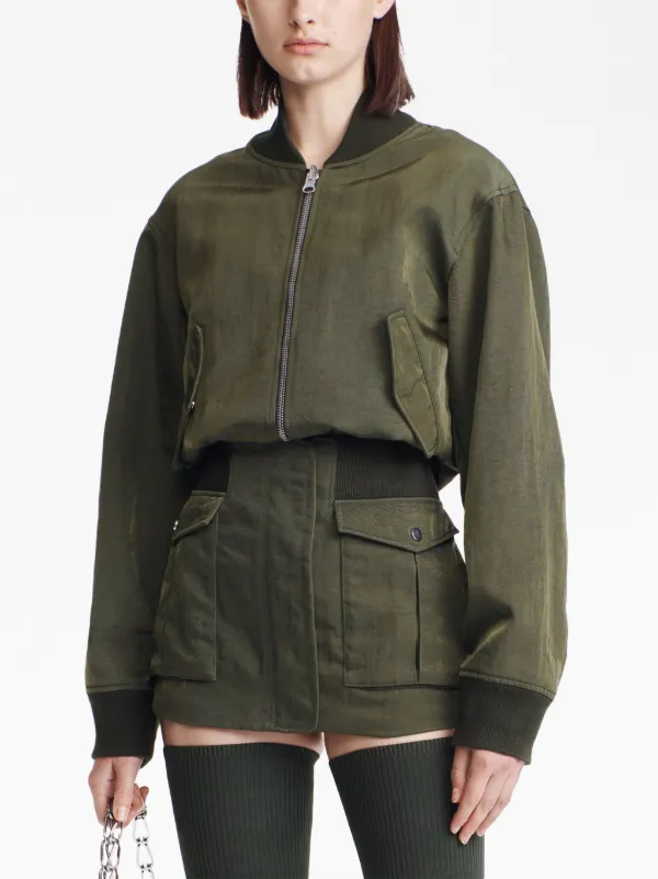ジャケット・アウター Dion Lee jacket DION LEE Oversized twill bomber jacket | NET-A-PORTER