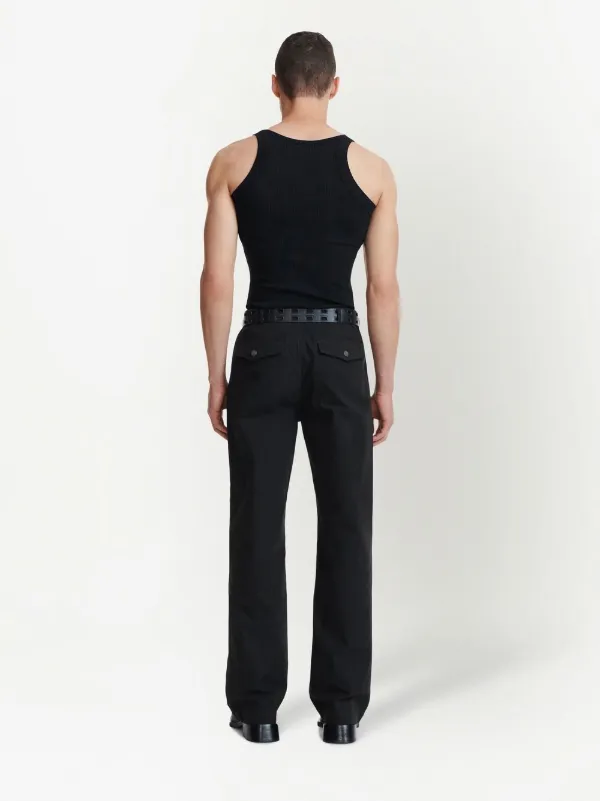 Dion Lee multi-pocket straight-leg Trousers | Black | FARFETCH