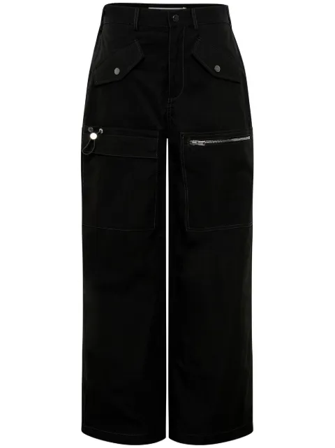 Dion Lee multi-pocket straight-leg trousers